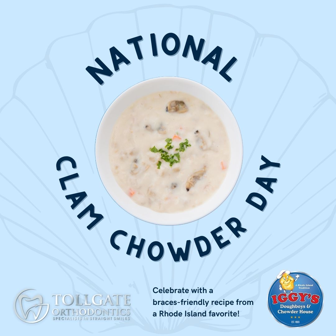 This is the image for the news article titled Iggy's Famous Braces-Friendly Clam Chowder